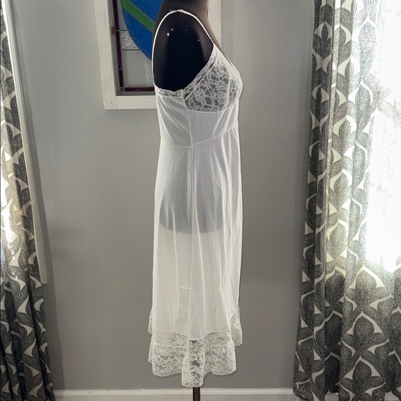 Youth Form Vintage 1960’s Lace Nylon Slip Dress SZ Medium - Picture 6 of 7